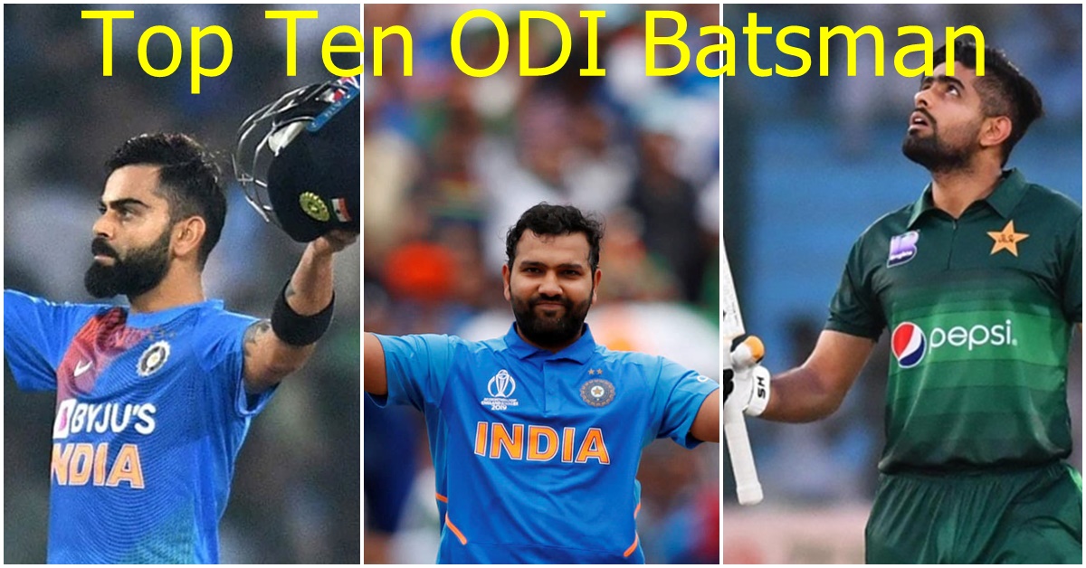 Top Ten ODI Batsman